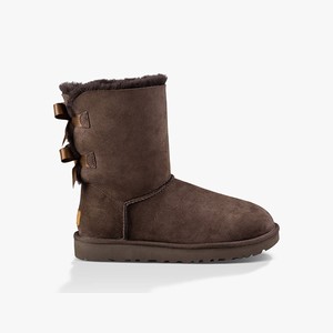 Ugg Bailey Bow II Klassiska Stövlar Dam Bruna (048695SRY)